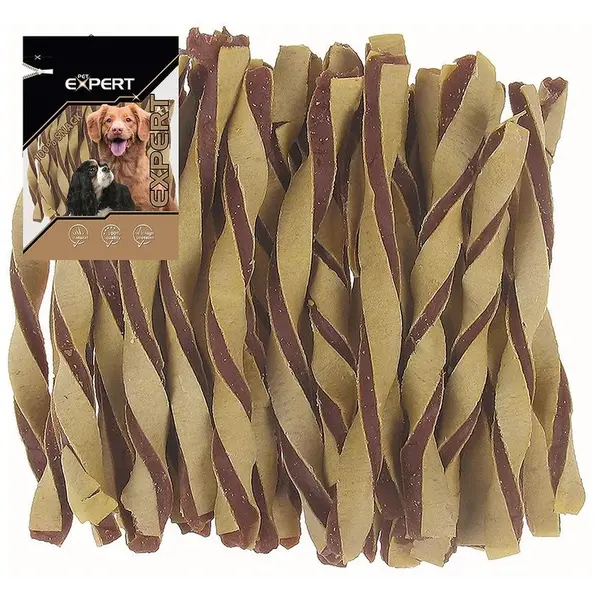 Tyčinka kuřecí maso s rybí kůží Pet Expert 250 g/bal