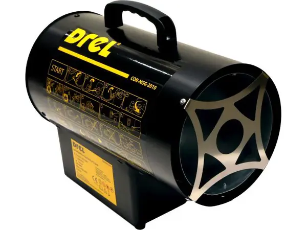 Drel Plynový ohrievač 10 kW CON-NGG-2010