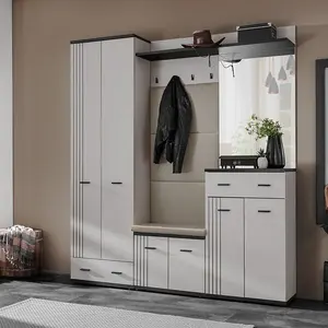 Predsieňový nábytok Hugo VII Cc Hg7+P2 Vankúš Kašmír/Čierna