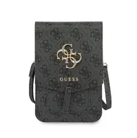 Pouzdro Guess PU 4G Metal Logo Phone GUWBG4GFGR Bag, šedá