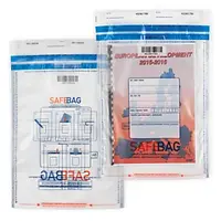 100 x Bezpečnostní obálky 275x375mm, průhledné | SAFEBAG