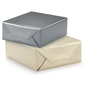 Dekoračný papier s perleťovým efektom, zelený