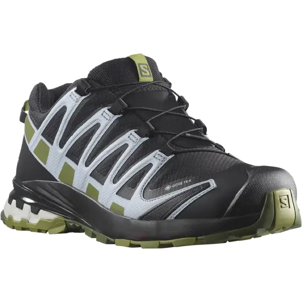 Salomon SALOMON Xa Pro 3D V8 GTX EU 40 ⅔, Black/Green Moss/Zen Blue Dámské trailové boty
