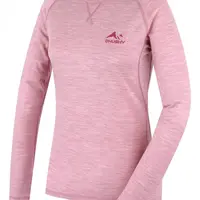 Husky Merow L L, faded pink Merino termoprádlo triko