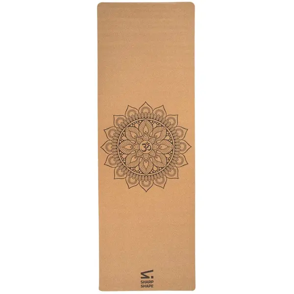 SharpShape Korková cestovní jogamatka Mandala