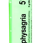 Boiron STAPHYSAGRIA CH5 granule 4 g
