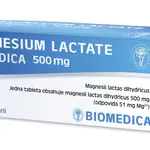 Biomedica MAGNESIUM LACTATE 500 mg 50 tablet