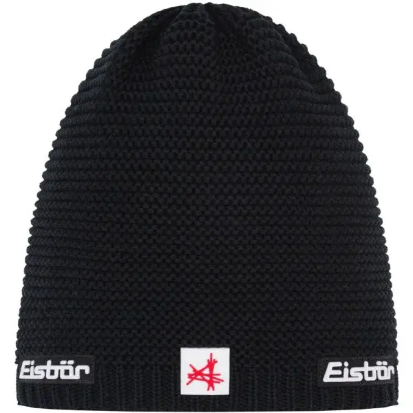 Eisbär CORSON OS Pánská zimní čepice, černá, velikost