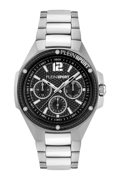 Hodinky PLEIN SPORT pánské, stříbrná barva, PSLGA0425