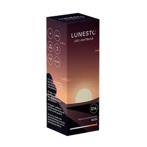 LUNESTO LED Oranžová žárovka E14 bez modré složky pro lepší spánek