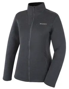 Husky Akra L XL, dark grey Dámský svetr na zip