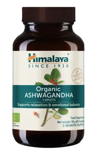 HIMALAYA Himalaya Organic Ashwagandha BIO 60 kapslí