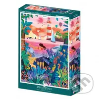 Puzzle Fonds Marins Colorés - puzzle z kategorie 500 - 1000 dílků