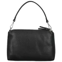 Dámska kožená kabelka na rameno čierna - Delami Vera Pelle Sussan