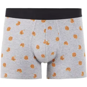 CELIO XMIBOCOOKI Pánské boxerky v dárkovém balení, šedá, velikost