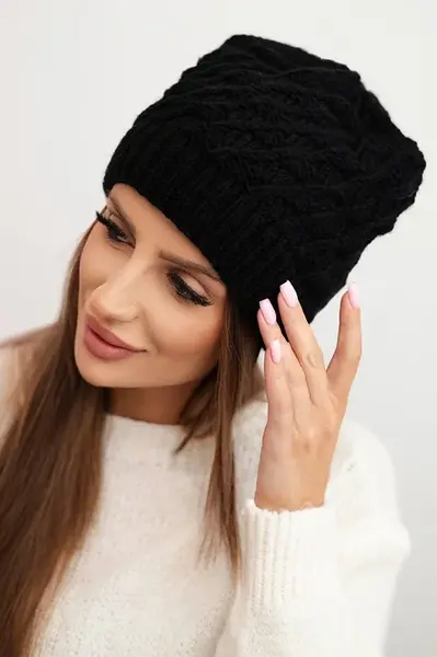 Kesi Dámská ušanka Emma K343 denim