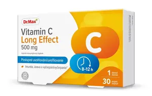 Dr. Max Vitamin C Long Effect 500 mg 30 kapslí
