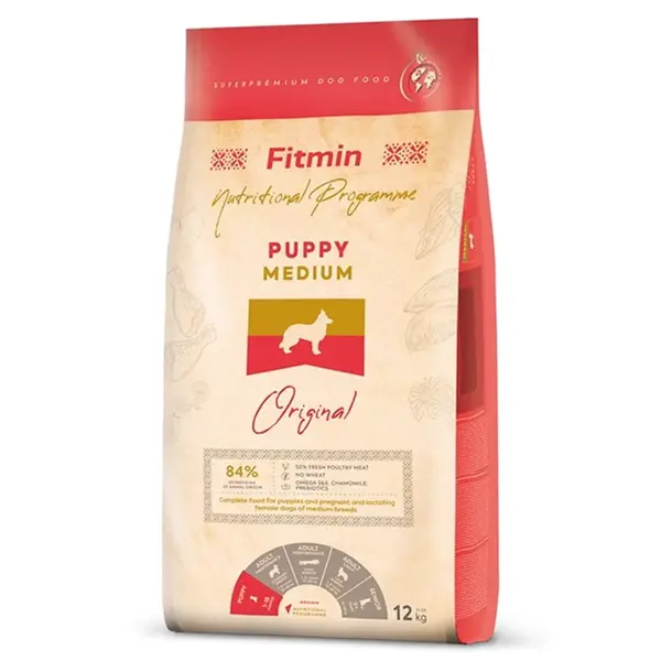 Fitmin Dog Medium Puppy 12 kg | Granule pro psy