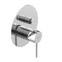 Sapho Ultramix - Baterie pod omítku, pro 2 spotřebiče, s tělesem, chrom UT042