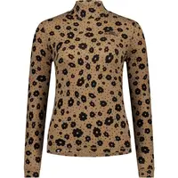 MONS ROYALE CASCADE Dámské funkční termo triko, hnědá, velikost