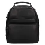 Kožený business batoh na notebook The Chesterfield Brand Austin - černá