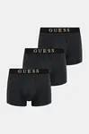 Boxerky Guess 3-pack černá barva, U5BG70 K0410