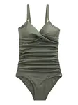 Next Jednodielne plavky  olivová