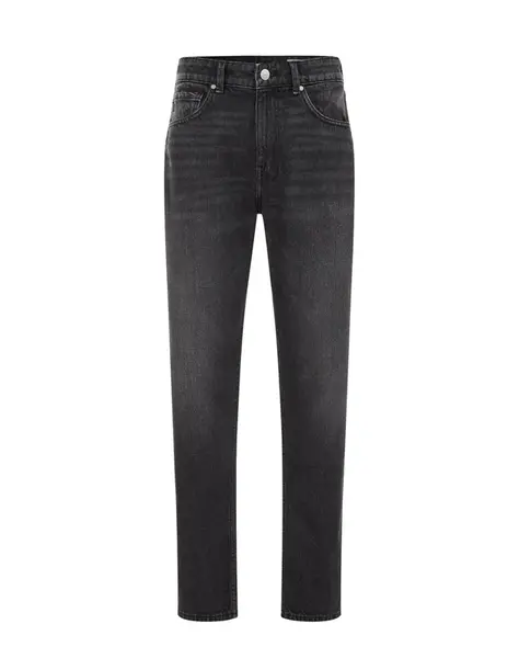 WE Fashion Džínsy  čierny denim