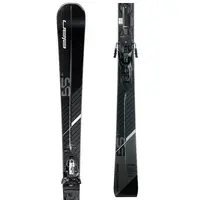Elan PRIMETIME 55+ B.E. + FX EMX12.0 Zjazdové lyže, čierna, veľkosť