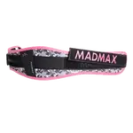 MadMax Dámský fitness opasek Swarovski MFB314 růžový - L