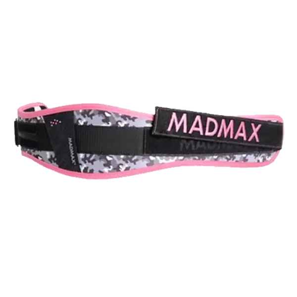 MadMax Dámský fitness opasek Swarovski MFB314 růžový - L