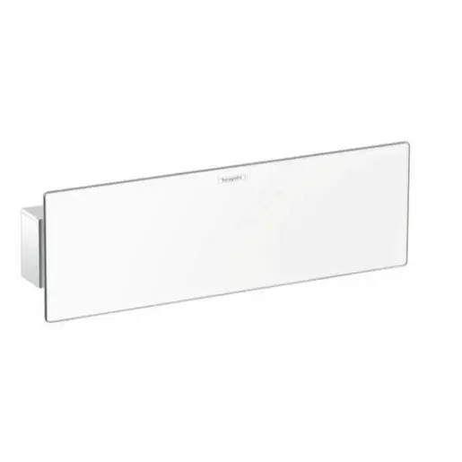 Hansgrohe FixFit podomietkový vývod s poličkou biela/chróm 26456400