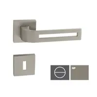 Kľučka Naturel Cinto 2, nikel perla, WC rozety CINTO2HRNPWC