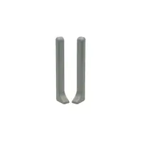 Koncovka k soklu Progress Profile strieborná, hliník výška hrany 60 mm, TPZCTAA602