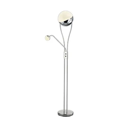LED stojaca lampa Trio Chris chróm 478310206