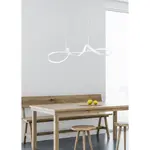 LED závesné osvetlenie Reality Perugia biela R37091131