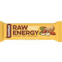 Bombus Raw Energy Tyčinka Peanuts + dates 50 g