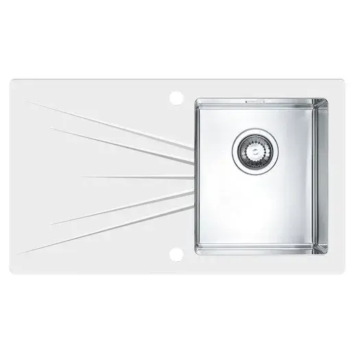 Alveus Karat 10 drez biela 1103658