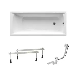 Obdĺžniková vaňa SAT Fusion 160x70 cm akrylát ľavá aj pravá SATVR160APN