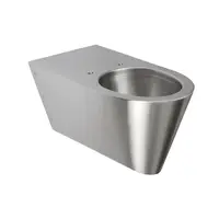 Wc závesné Sanela nerez mat zadný odpad 94110