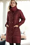 Dámský kabát Dewberry bordó