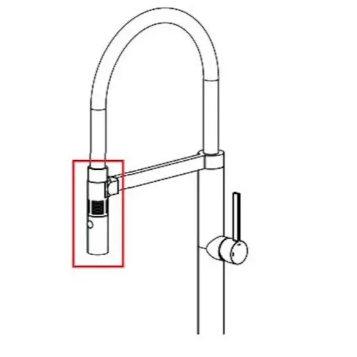 Náhradní sprška pro SIKOBSD176 NDBSD176SPRCHA