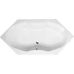 Polysan Tokata špeciálna vaňa 136x136 cm akrylát 17111