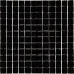 Sklenená mozaika Mosavit Monocolores negro 30x30 cm lesk MC901