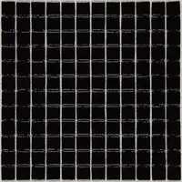 Sklenená mozaika Mosavit Monocolores negro 30x30 cm lesk MC901