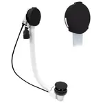 Vaňový automat Polysan Marble čierna ABS/mosadz 11052.21