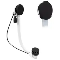 Vaňový automat Polysan Marble čierna ABS/mosadz 11052.21