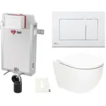 Závesný WC set na zamurovanie SAT Fusion SIKOSZTORFU21