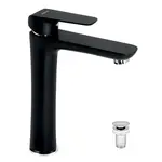 Novaservis Nobles Tina vysoká umývadlová batéria s výpusťou čierna 38503,5 38503.5