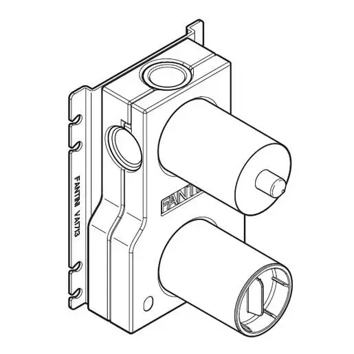 Podomietkové teleso Fantini 4400M587A